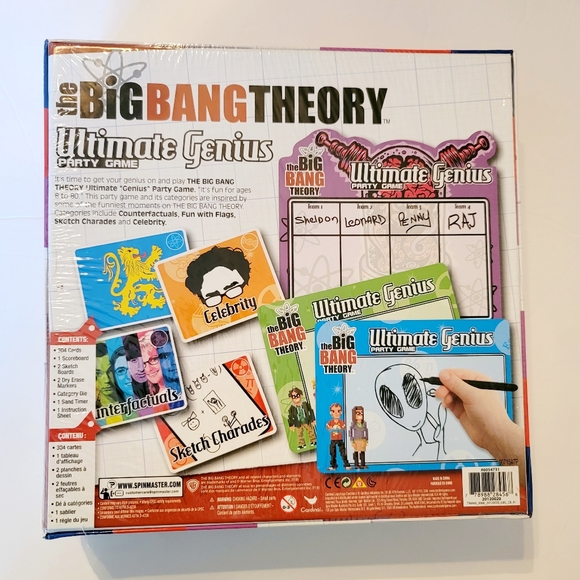 The Big Bang Theory Ultimate Genius party game NIB - Picture 3 of 5